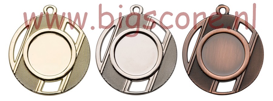 E 4012 Medaille Goud-Zilver-Brons compleet OP=OP!!